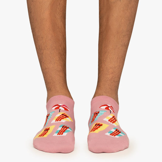 Ankle Bacon Beach - Pink