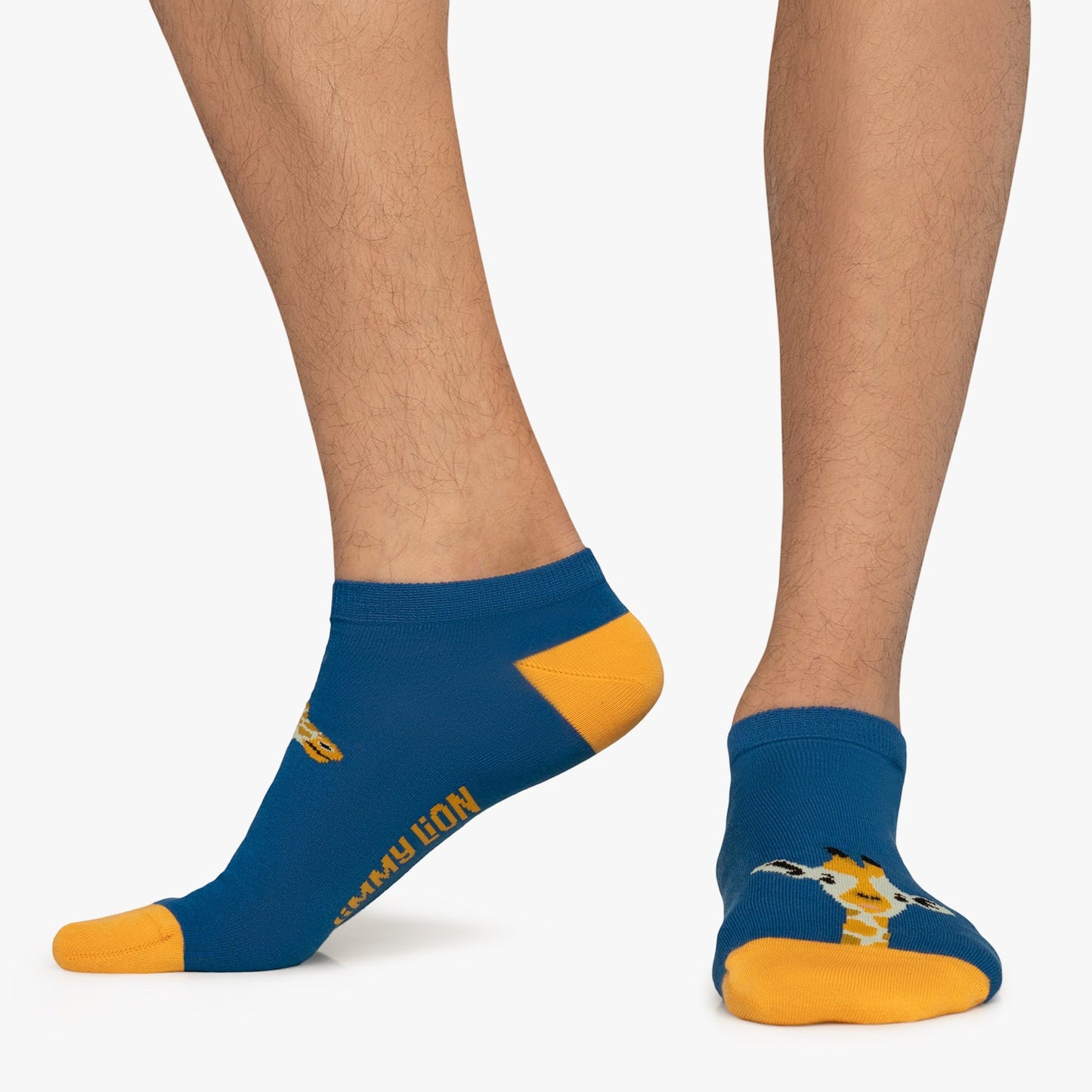 Ankle Giraffe - Blue