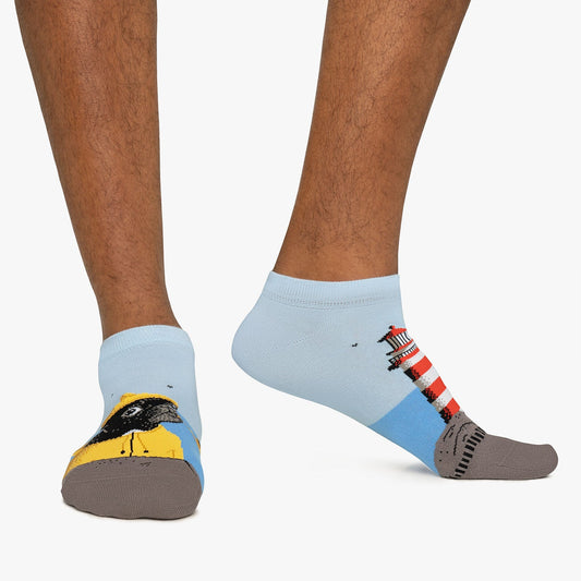Ankle Lighthouse Guardian - Light Blue