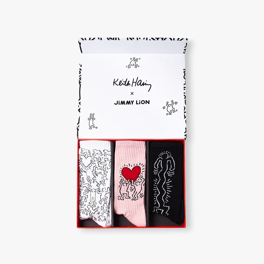 Keith Haring T-Shirt & Gift Pack Bundle - Various