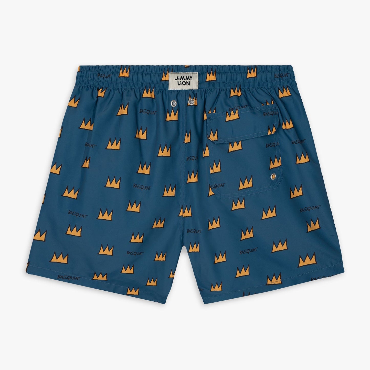 Basquiat Crown Swim Shorts - Dark Blue
