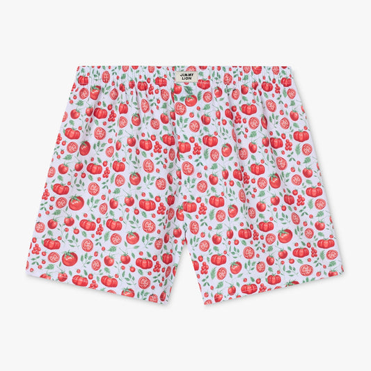 Tomato Fever Boxer Shorts - White