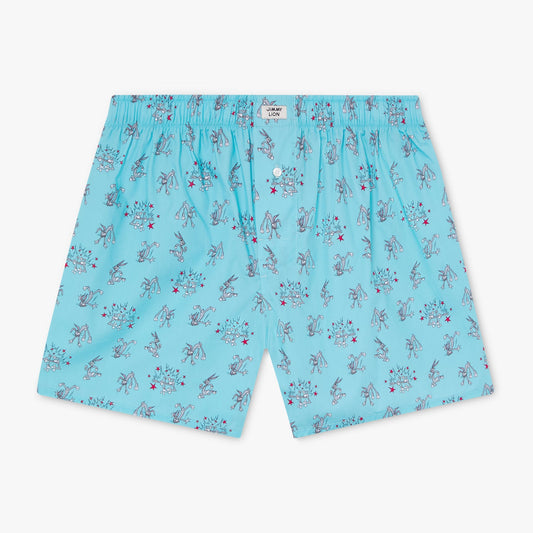 Bugs Bunny Boxer Shorts - Light Blue