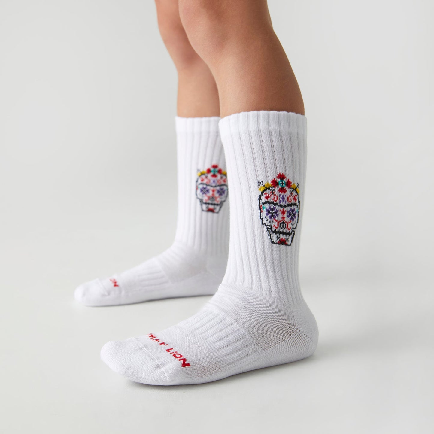 Kids Athletic Frida Calavera - White