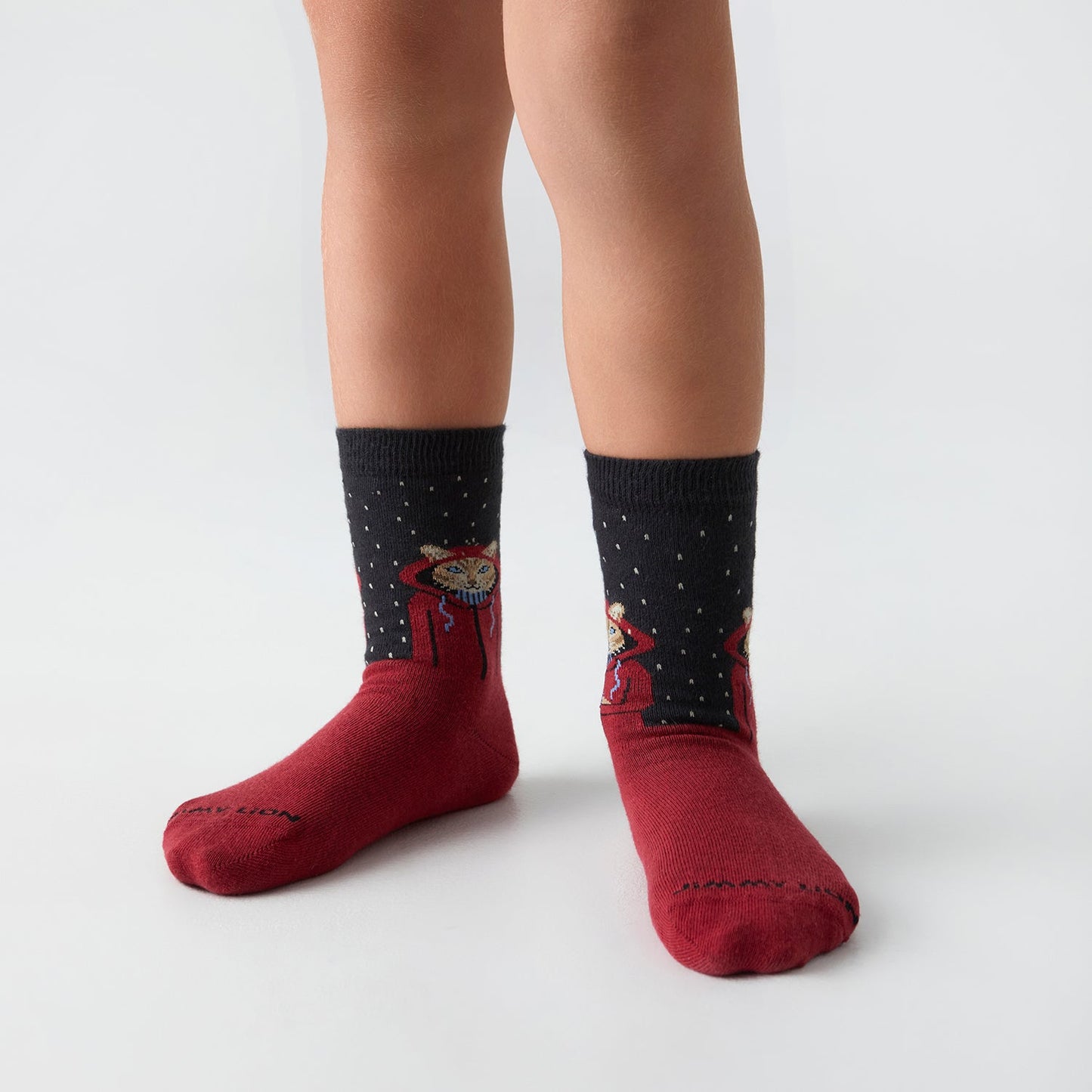 Kids Raining Cat - Grey