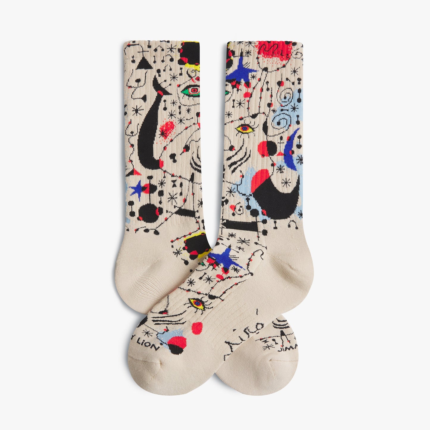 Athletic Miro Ciphers and Constellations - Beige