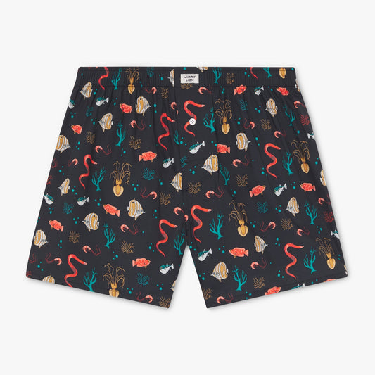 Tide Glow Boxer Shorts - Black